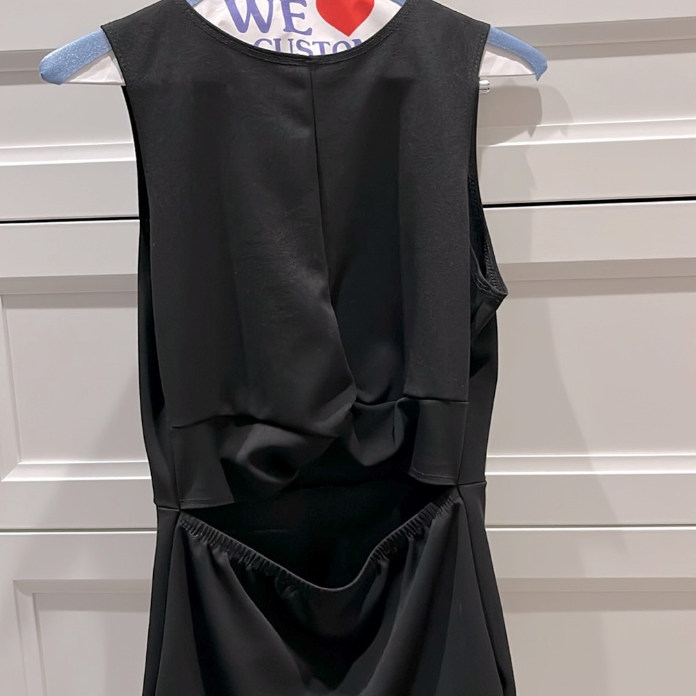 Junior slit dress